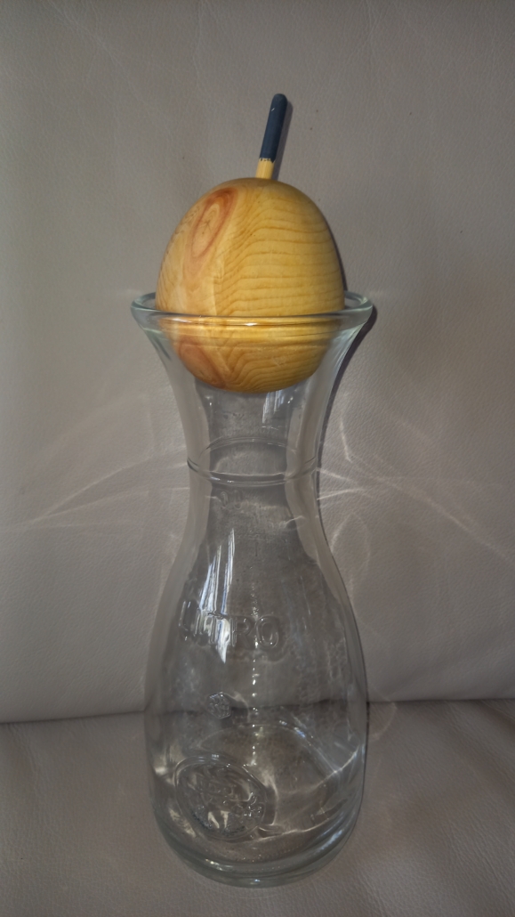 karaffe mit „birnen-verschluss“